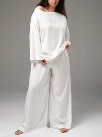 French Lazy Loose Suit