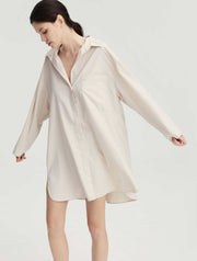 Oversized Boyfriend Shirt – Nap Loungewear Tops