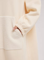 Oversized Fleece Knit Dress