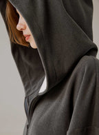 Oversized Half-Zip Hoodie
