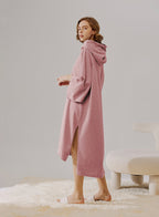 Oversized Hooded Cotton Dress