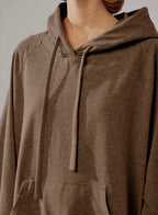 Oversized Hooded Cotton Dress