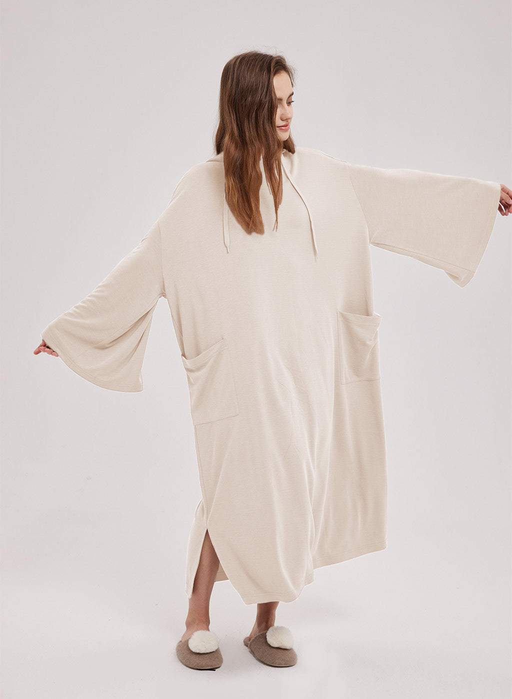 Oversized Long Hoodie Dress