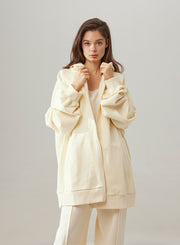Oversized Zip Up Hoodie