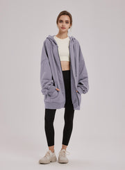 Oversized Zip Up Hoodie