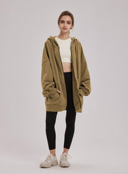 Oversized Zip Up Hoodie