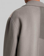 1 ×Paneled Cashmere Coat