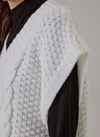 Pointelle Sleeveless Sweater