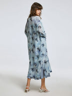 Printed Comfy Midi Shirt