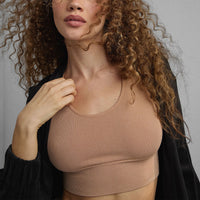 Seamless Modal Racer Bralette