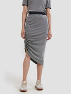 Side Drawstring Skirt