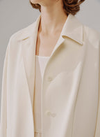 Single-Breasted Oversize Blazer