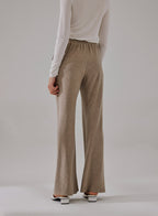 Slouchy Flared-Leg Trouser