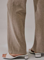 Slouchy Flared-Leg Trouser