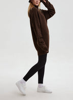 Slouchy High Collar Pure Yak Wool Sweater