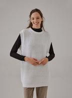 Pointelle Sleeveless Sweater
