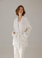 NAP Belted Linen Blazer