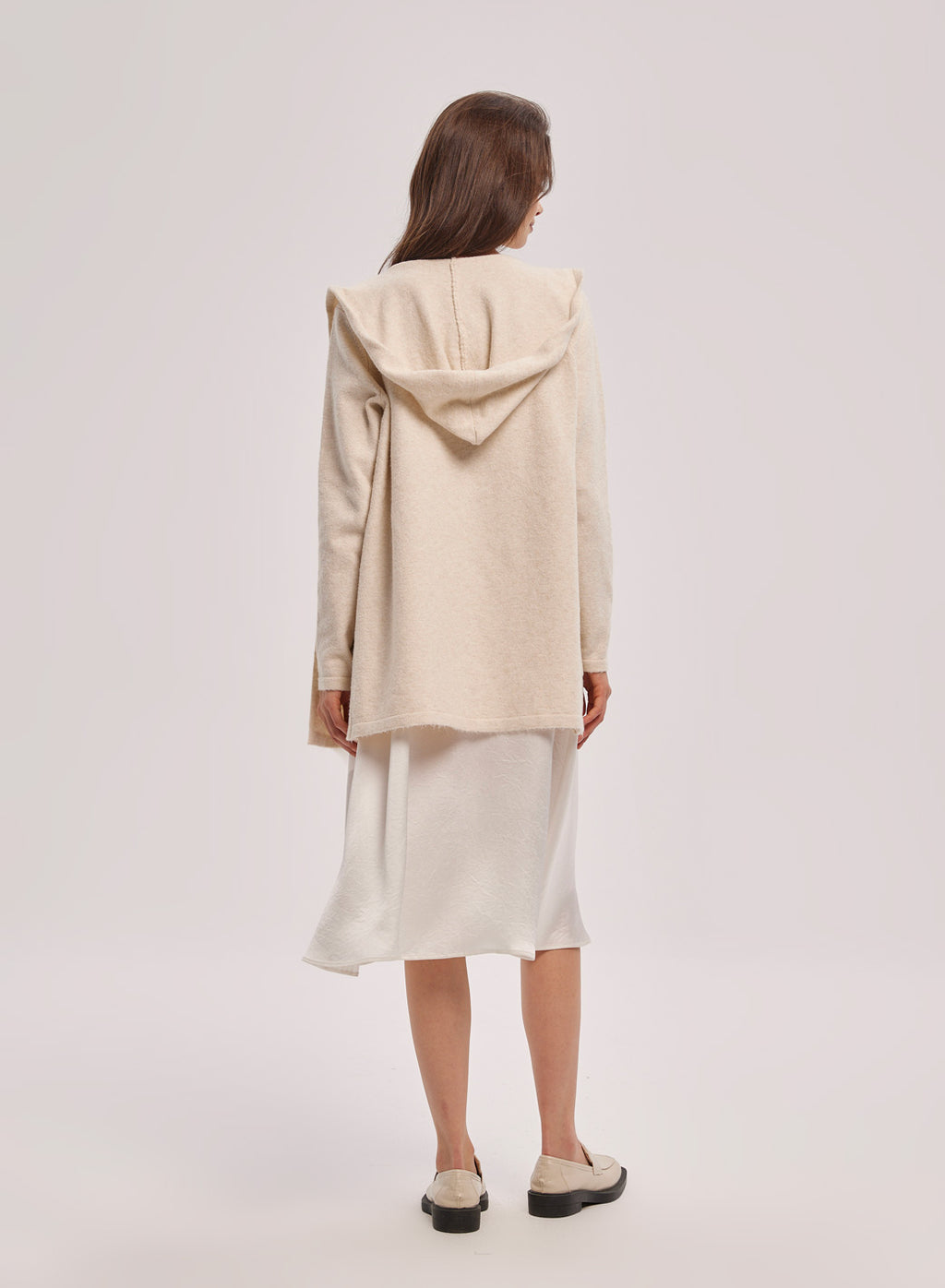 Soft Hooded Cardigan