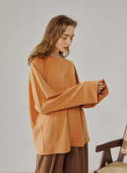 Long-Sleeve Modal Top
