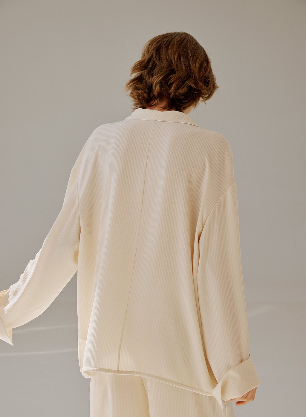 Textured Button-Down Shirt