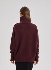 Turtleneck Pure Yak Knit Pullover