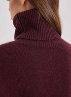 Turtleneck Pure Yak Knit Pullover