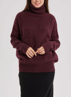 Turtleneck Pure Yak Knit Pullover