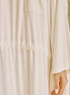 Wide-Fit Batwing Dress