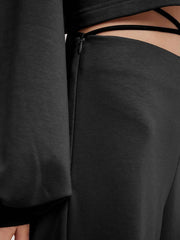 Crew Neck Crop Top