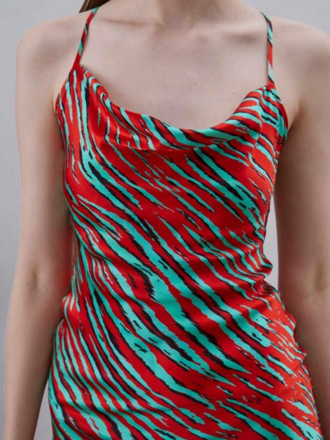 Silk Satin Slip Dress