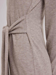 NAP Belted Knit Bodycon Dress