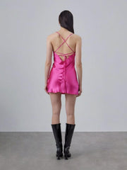 Silk Satin Slip Dress
