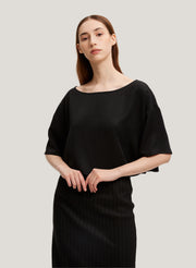 Boxy Scoop Neck Top