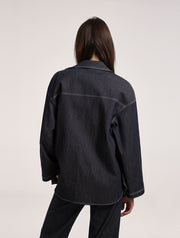 Buttoned Denim Jacket
