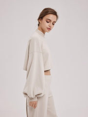 Crew Neck Crop Top
