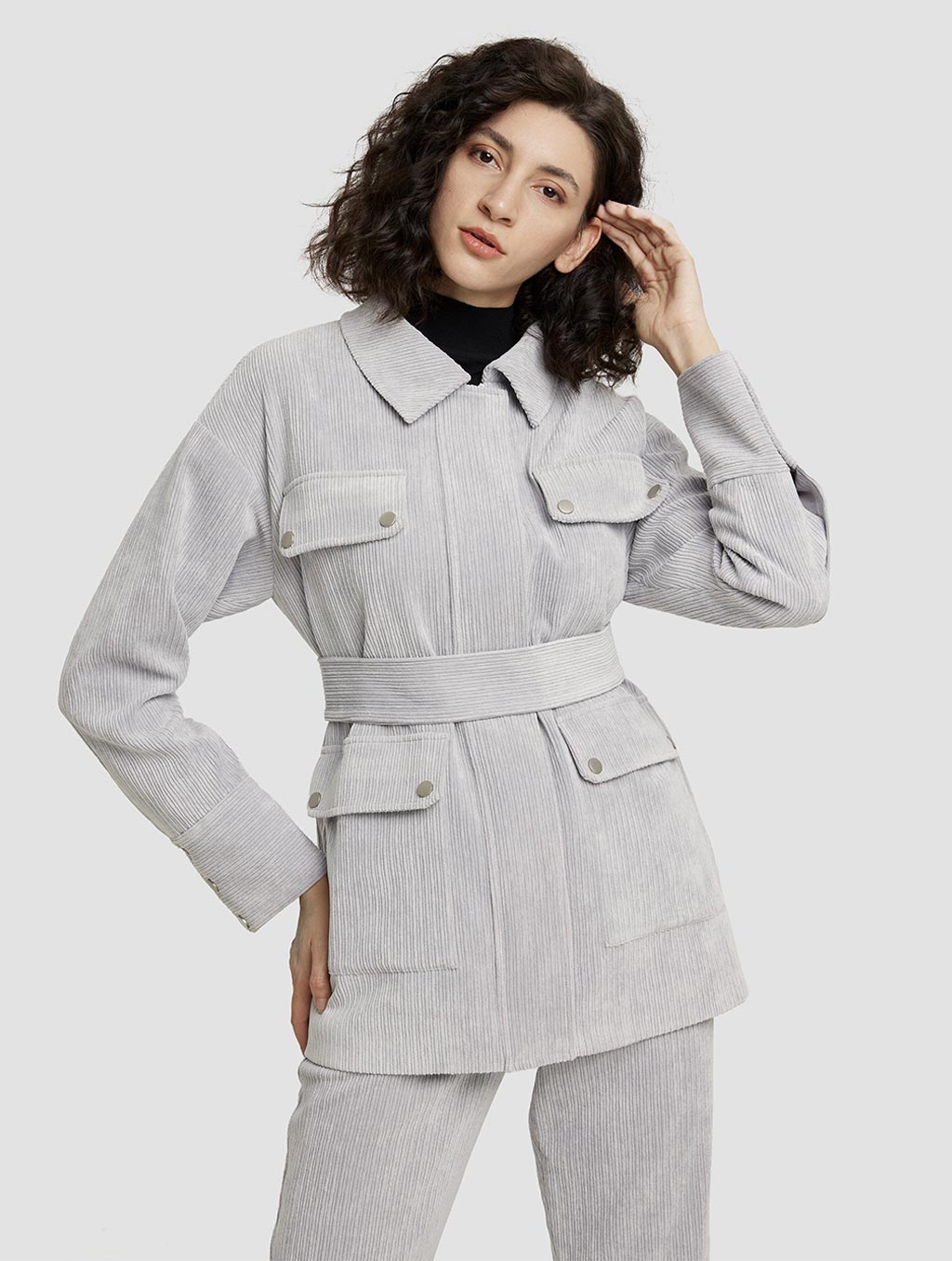Cargo Belted Jacket