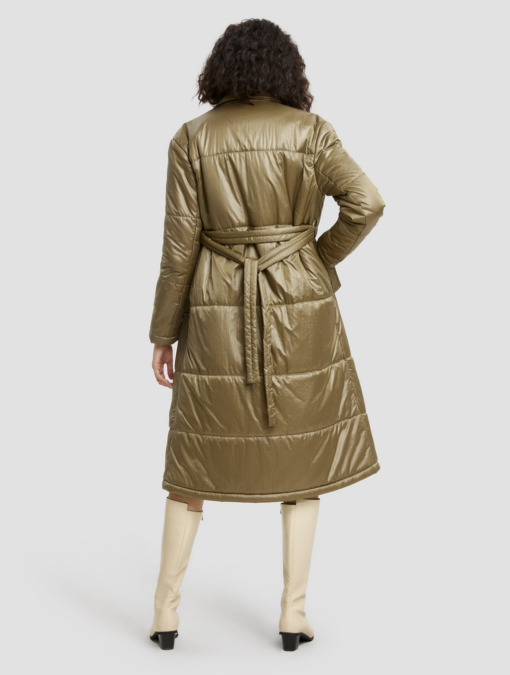 Cotton-padded Long Coat