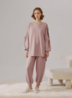 Cut Out Sleeve Sweatshirt