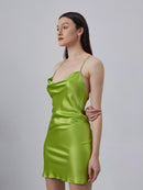 Silk Satin Slip Dress