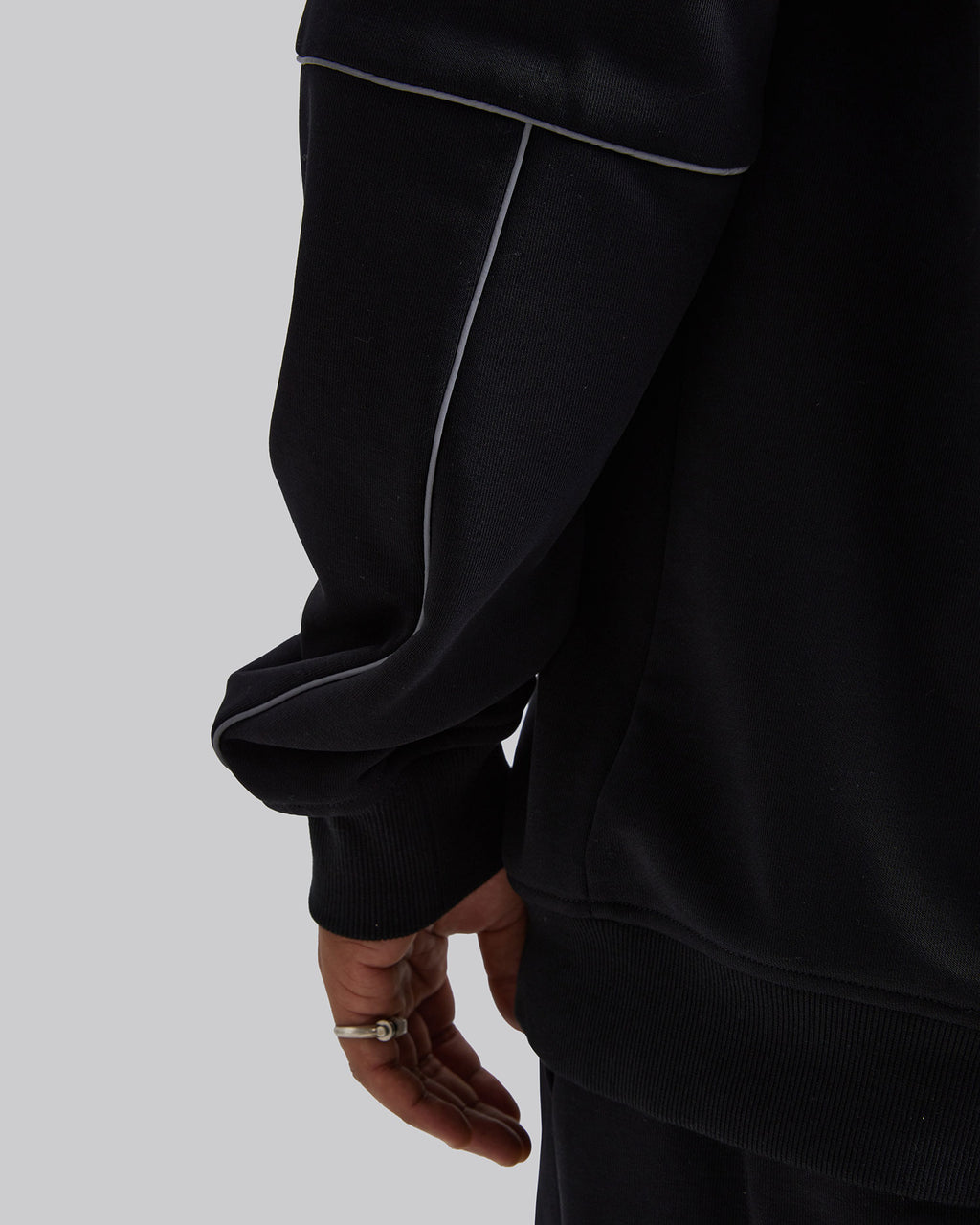 1 × Reflective Stripes Sweatshirt