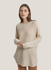 100% Yak Wool Boatneck Sweater – Nap Loungewear Sweaters & Knitwear