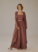 Flowy Open-Front Cardigan