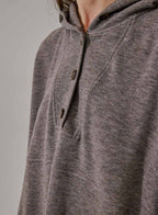 Half-Button Hoodie