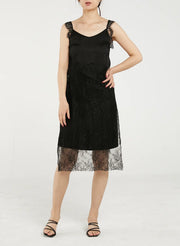 Lace Trim Slip Tencel Dress – Nap Loungewear Intimates & Shapewear