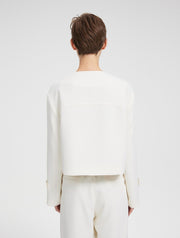 Cropped Box Jacket