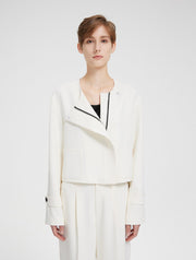 Cropped Box Jacket – Nap Loungewear Outerwear