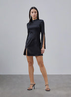 Mild Slit Mini Dress