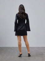 Mild Slit Mini Dress