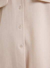 Relaxed Pockets Bowling Shirt