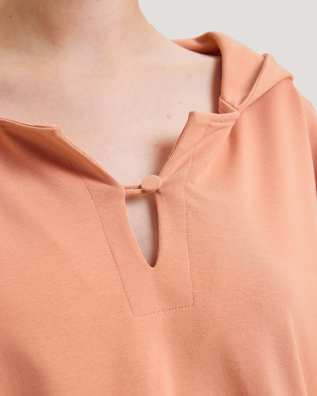 Oversized Split Hem Hoodie